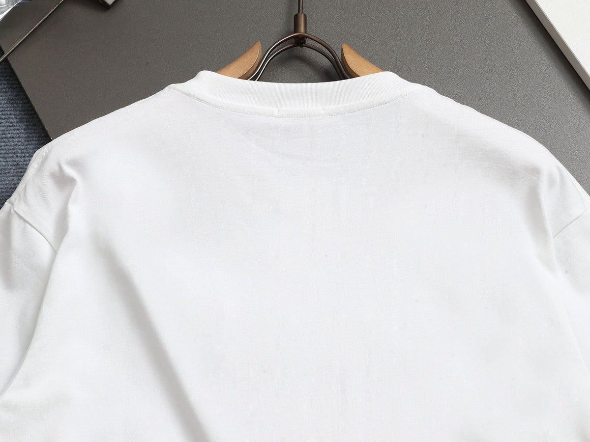 Alphabet Graffiti Splash Ink T shirt-2050