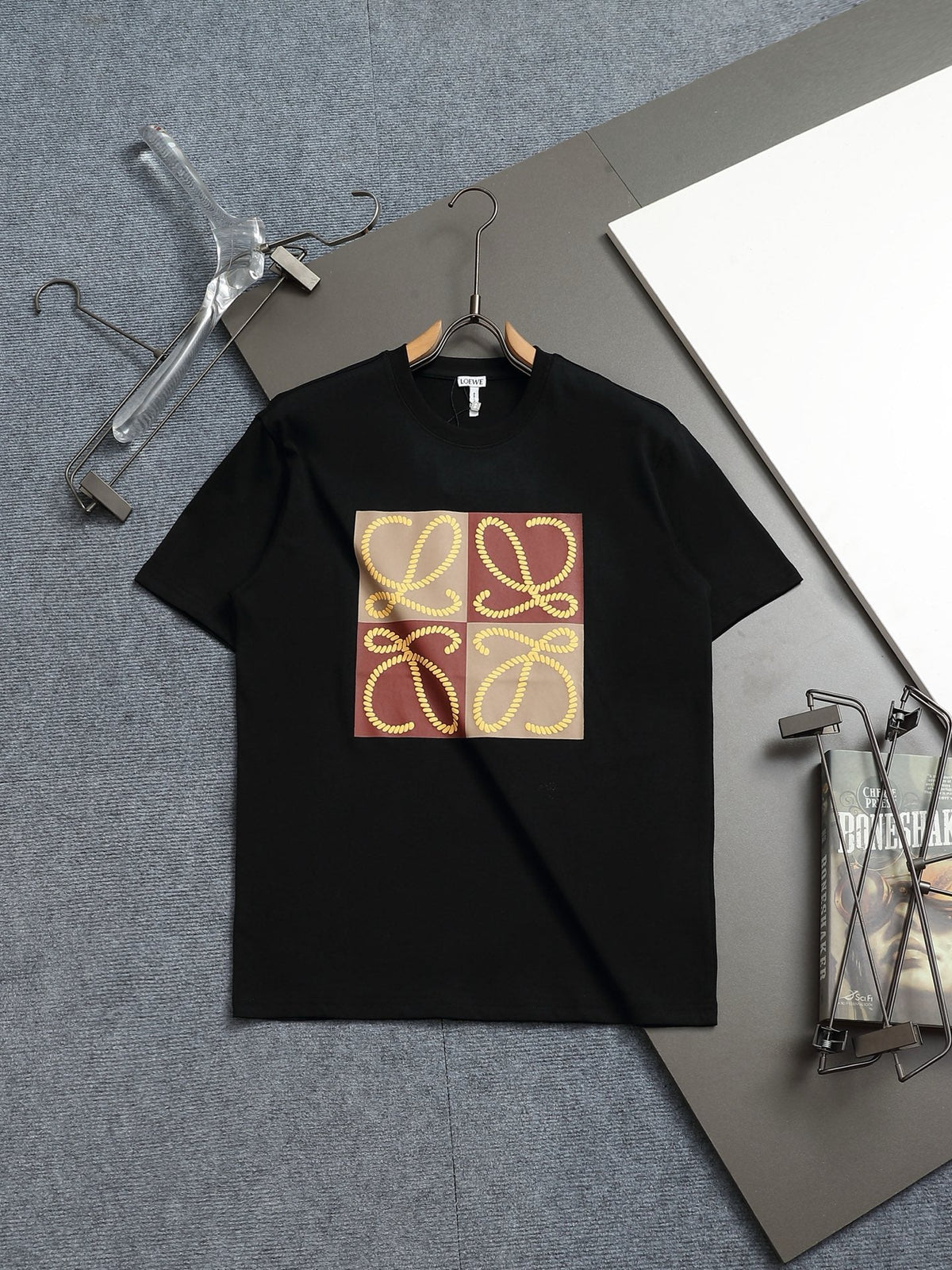 Alphabet Graffiti Splash Ink T shirt-2051