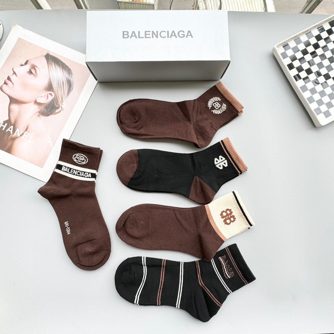5-Pair Comfort Socks Set (1 BOX)-4