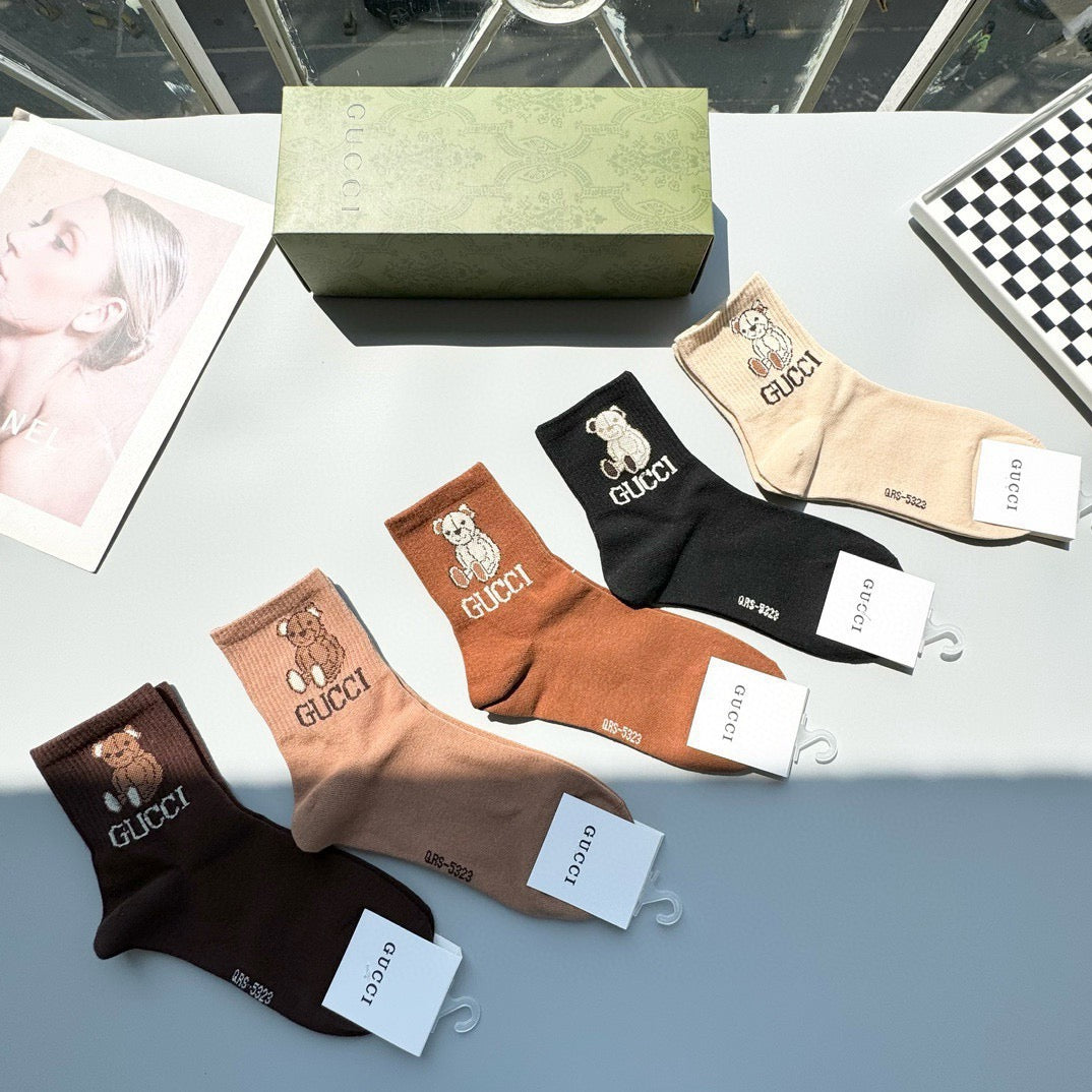 5-Pair Comfort Socks Set (1 BOX)-6