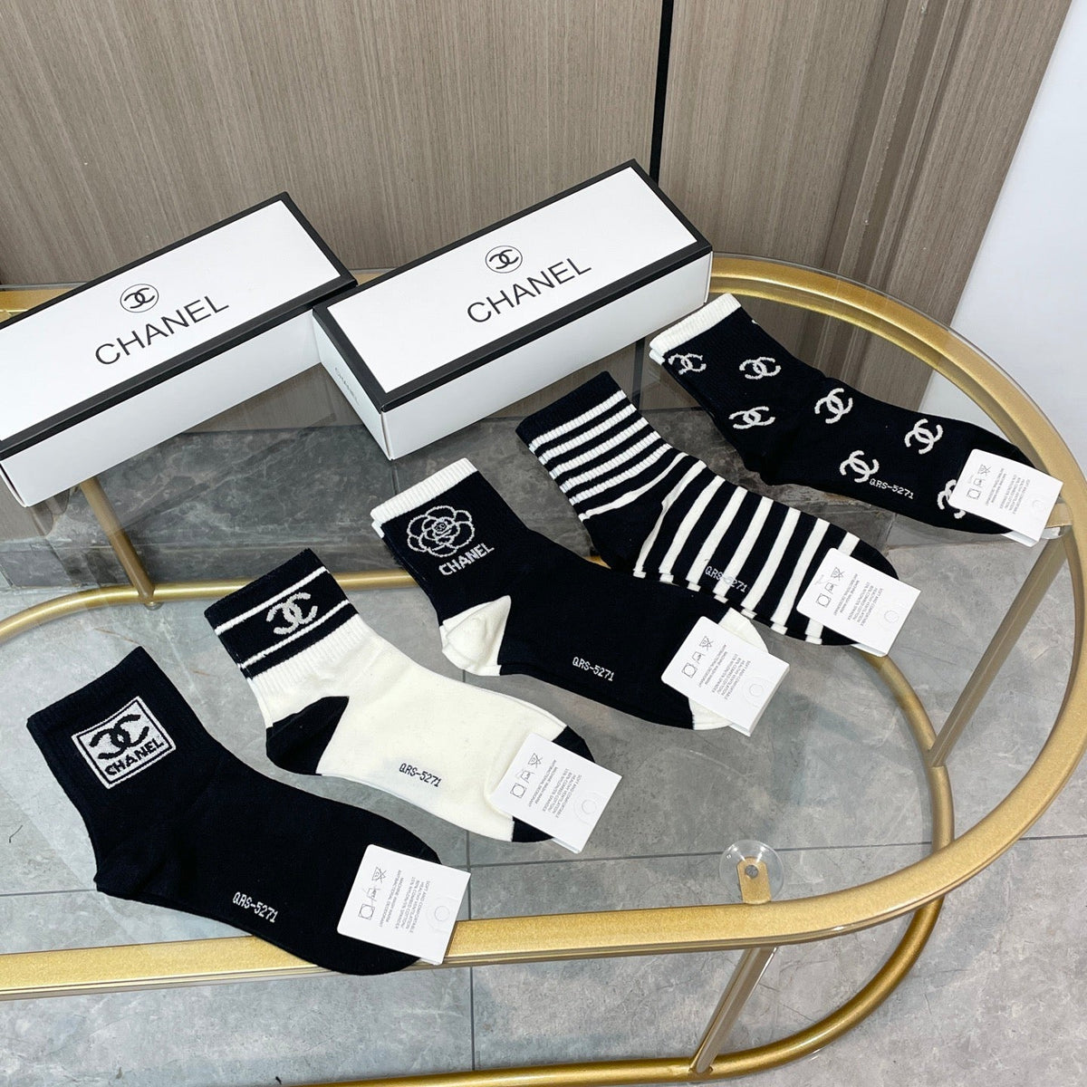 5-Pair Comfort Socks Set (1 BOX)-17