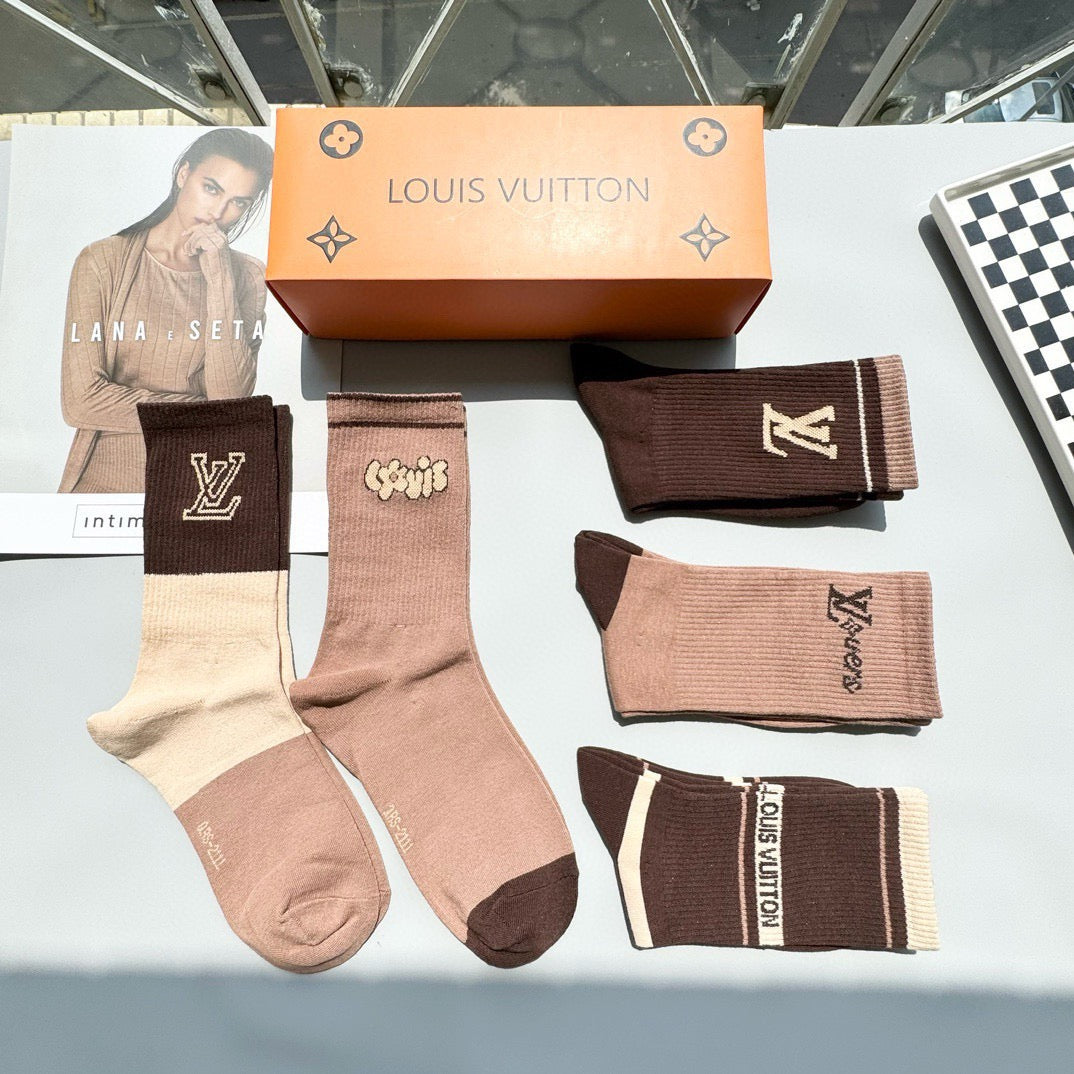5-Pair Comfort Socks Set (1 BOX)-20