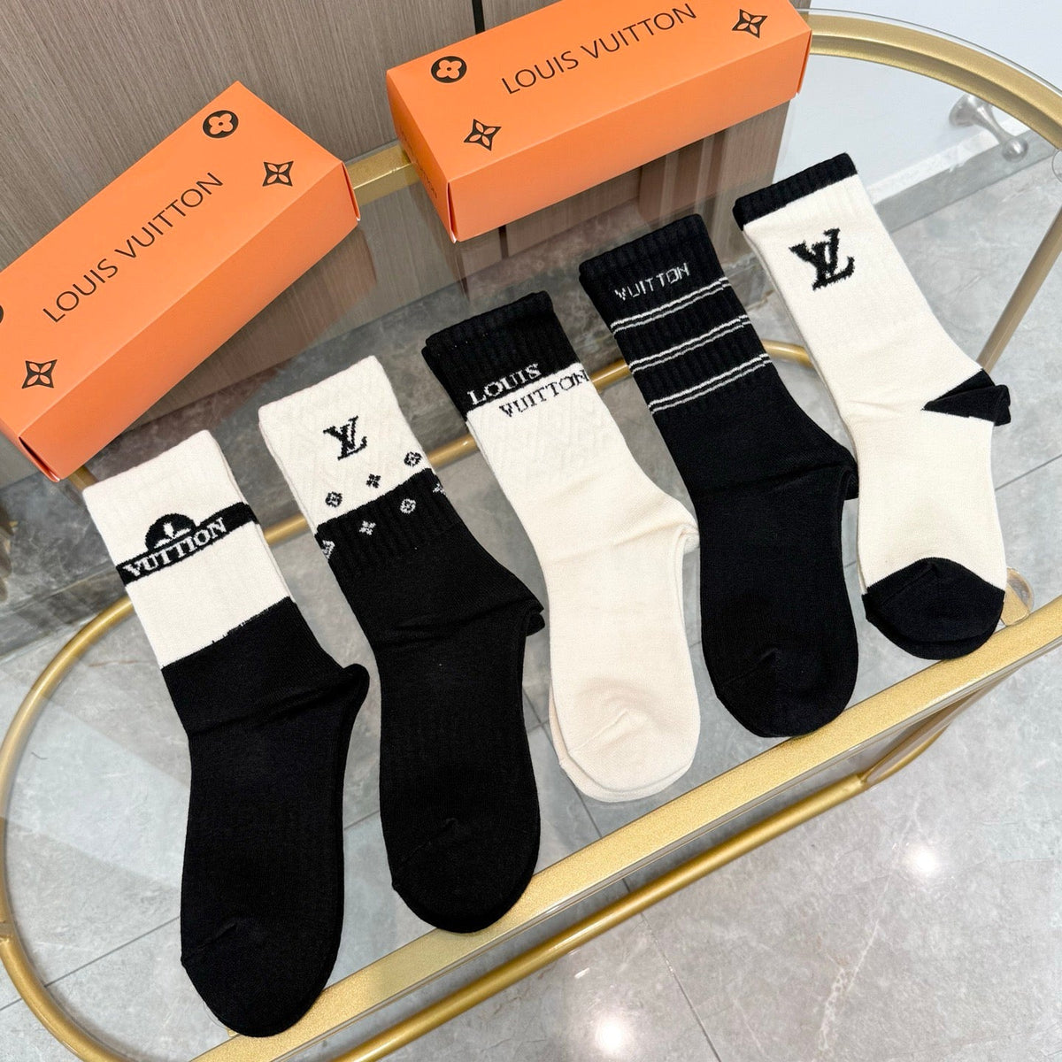 5-Pair Comfort Socks Set (1 BOX)-21