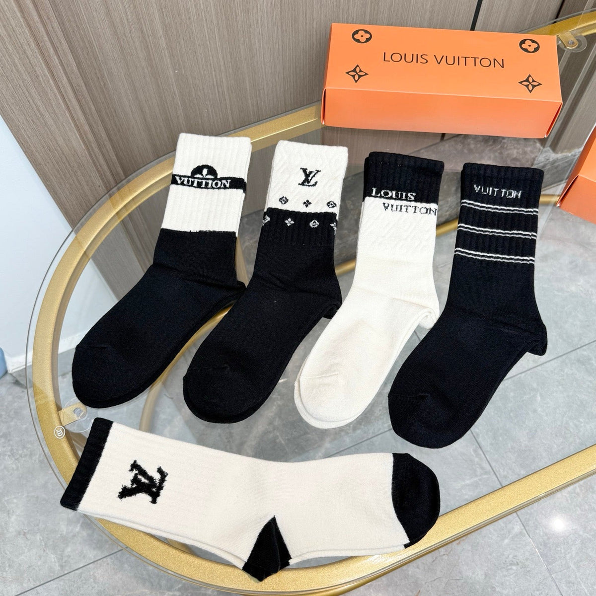 5-Pair Comfort Socks Set (1 BOX)-21