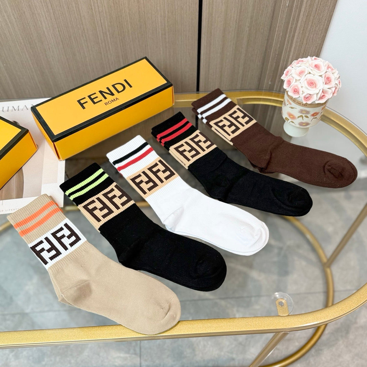 5-Pair Comfort Socks Set (1 BOX)-24