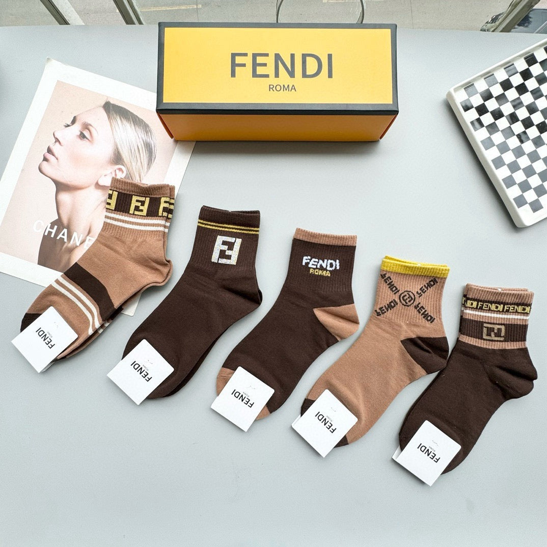 5-Pair Comfort Socks Set (1 BOX)-27