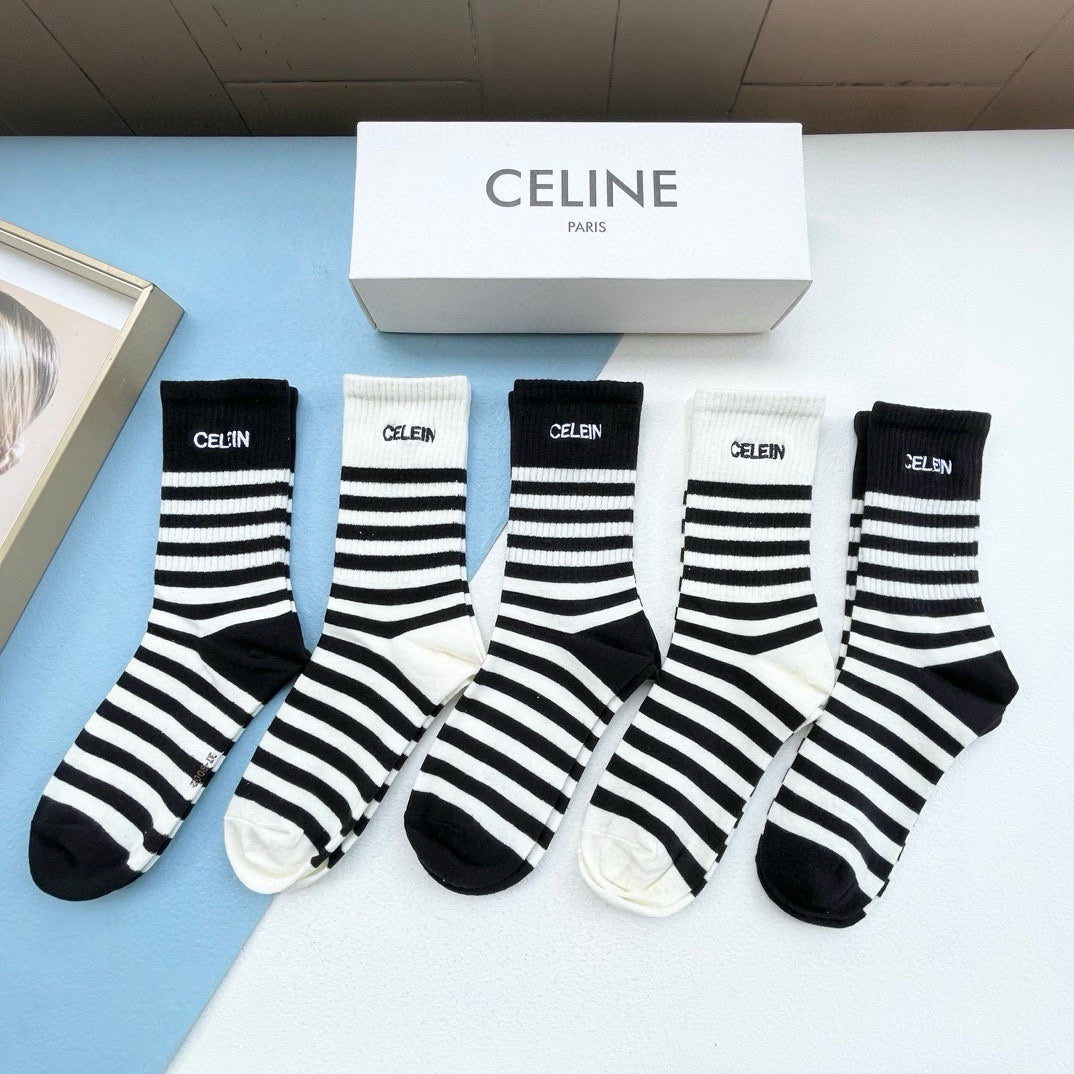 5-Pair Comfort Socks Set (1 BOX)-29