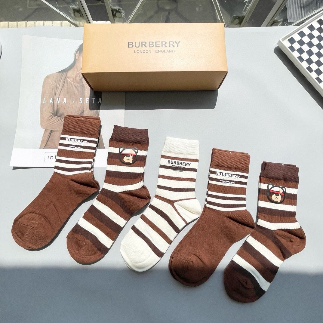 5-Pair Comfort Socks Set (1 BOX)-30