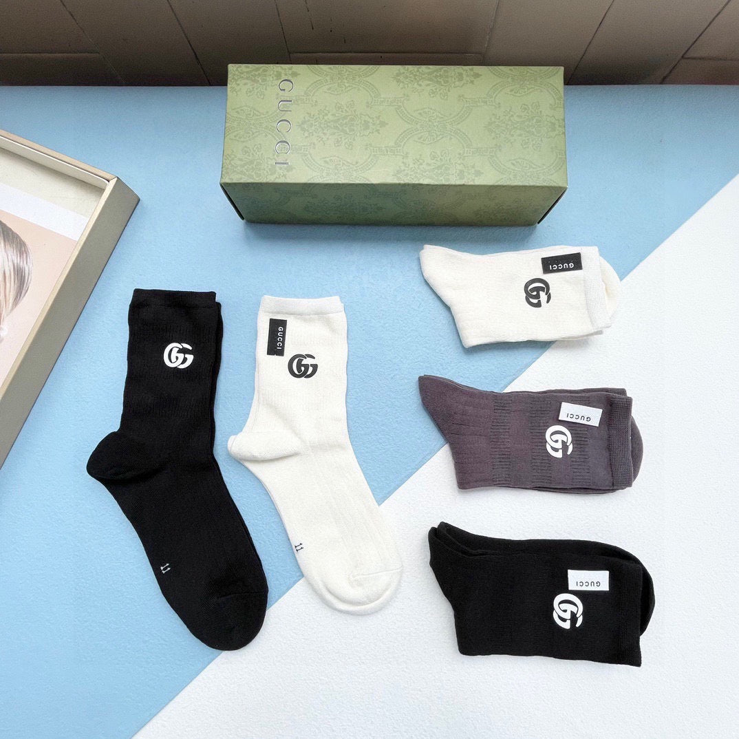 5-Pair Comfort Socks Set (1 BOX)-31