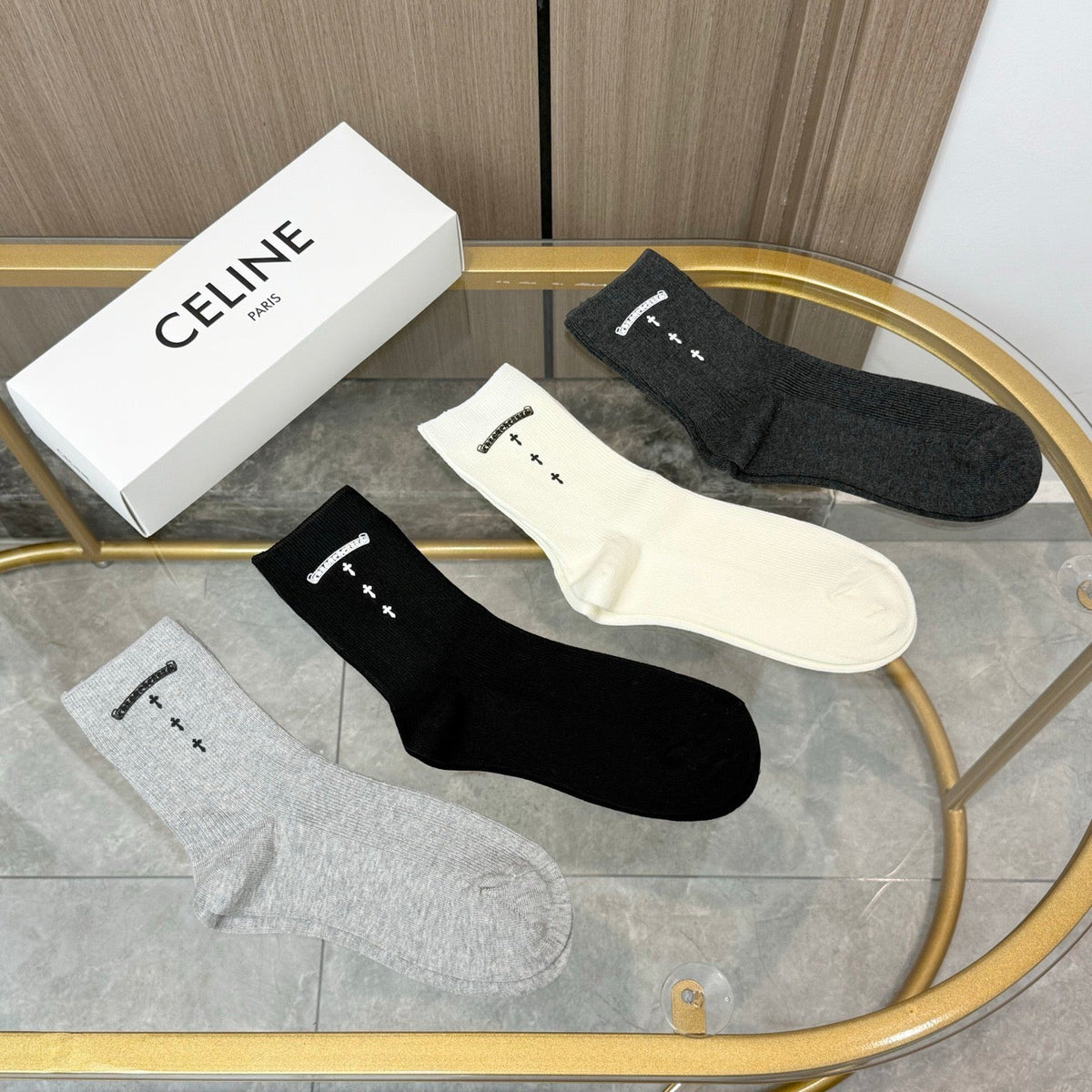 5-Pair Comfort Socks Set (1 BOX)-32