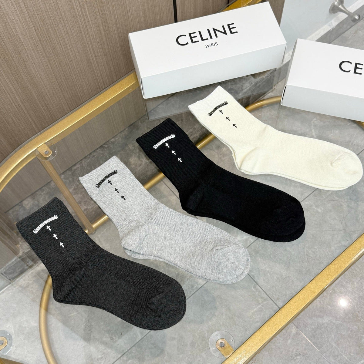 5-Pair Comfort Socks Set (1 BOX)-32