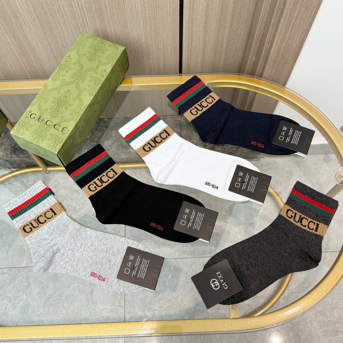5-Pair Comfort Socks Set (1 BOX)-34