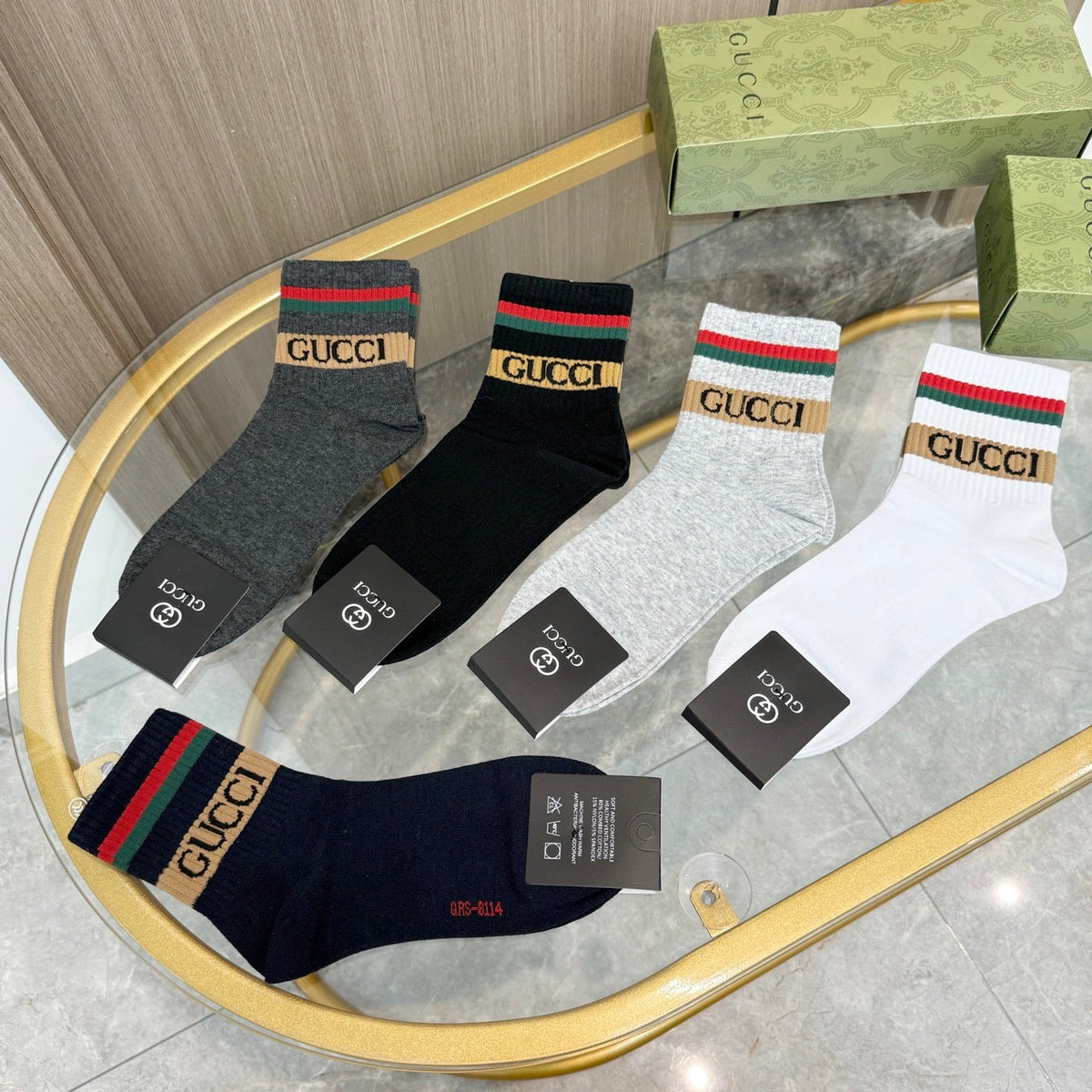 5-Pair Comfort Socks Set (1 BOX)-34