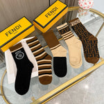 5-Pair Comfort Socks Set (1 BOX)-38