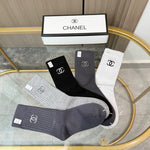 5-Pair Comfort Socks Set (1 BOX)-42