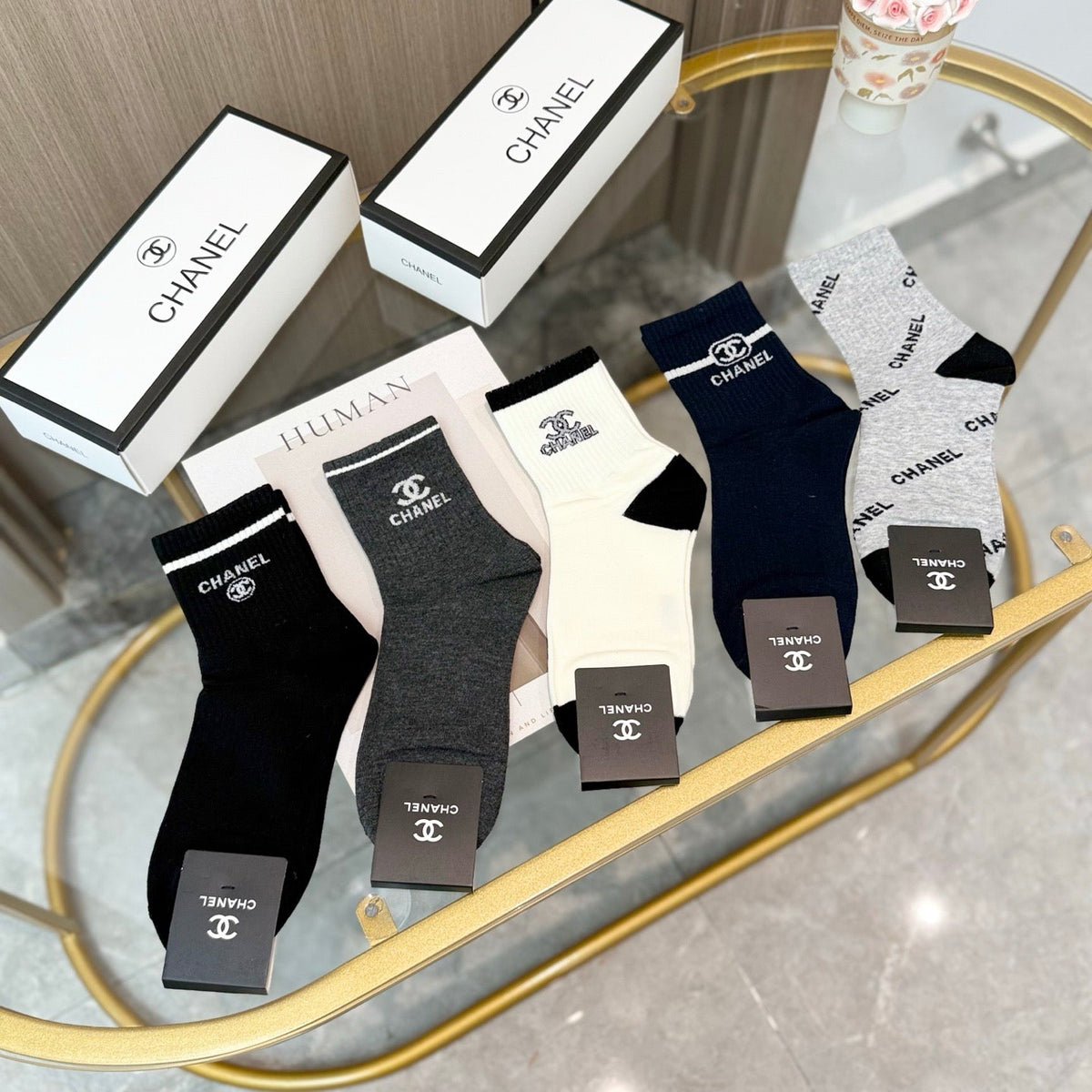 5-Pair Comfort Socks Set (1 BOX)-45