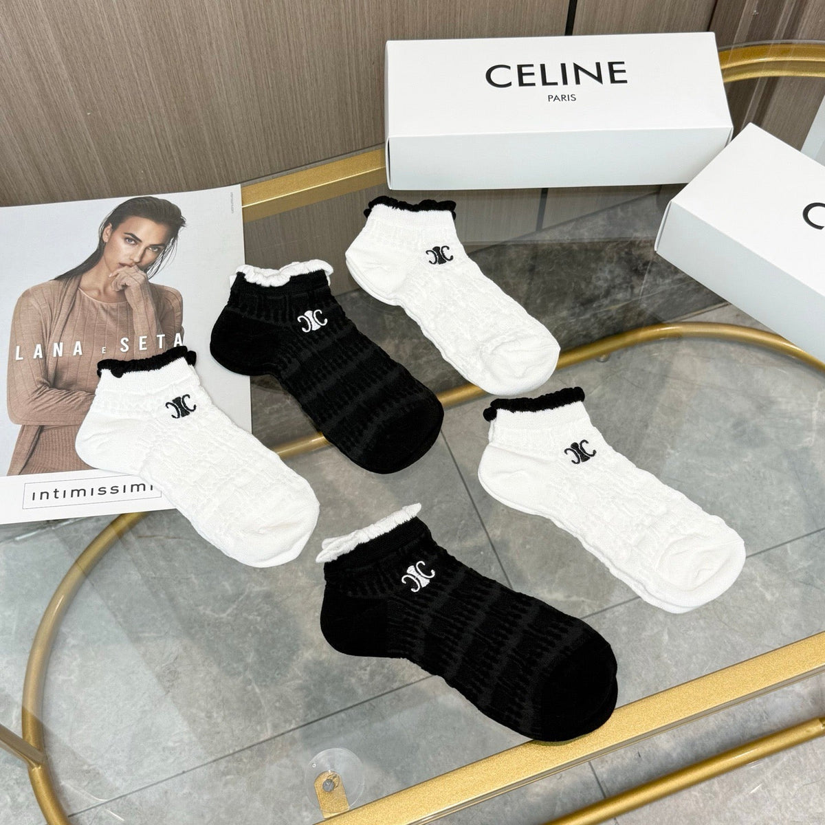 5-Pair Comfort Socks Set (1 BOX)-47