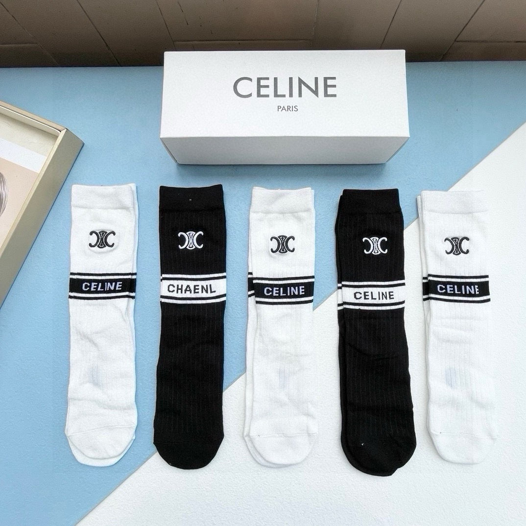 5-Pair Comfort Socks Set (1 BOX)-48