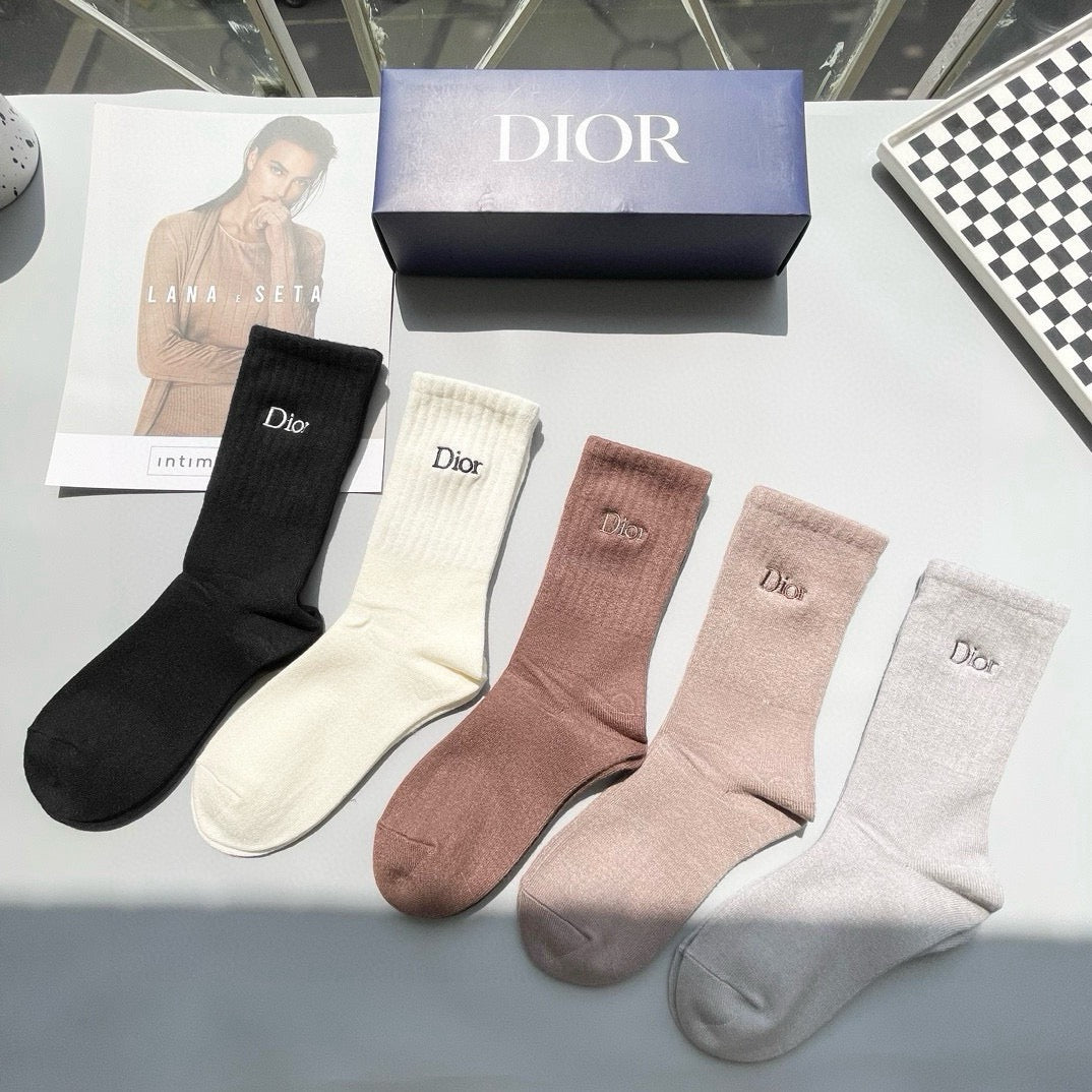 5-Pair Comfort Socks Set (1 BOX)-53