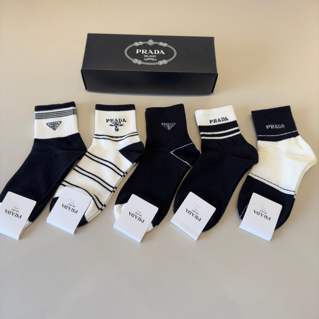 5-Pair Comfort Socks Set (1 BOX)-65