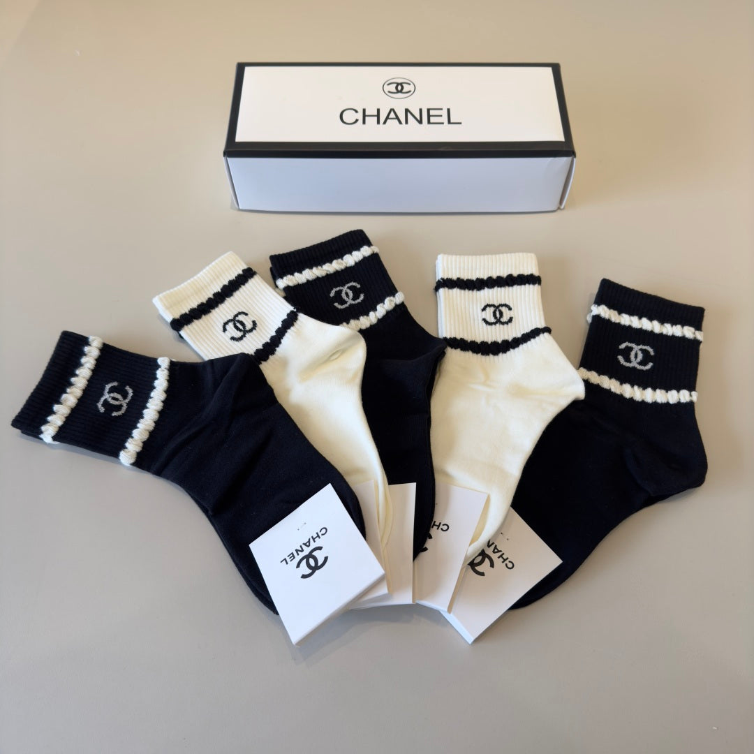 5-Pair Comfort Socks Set (1 BOX)-65