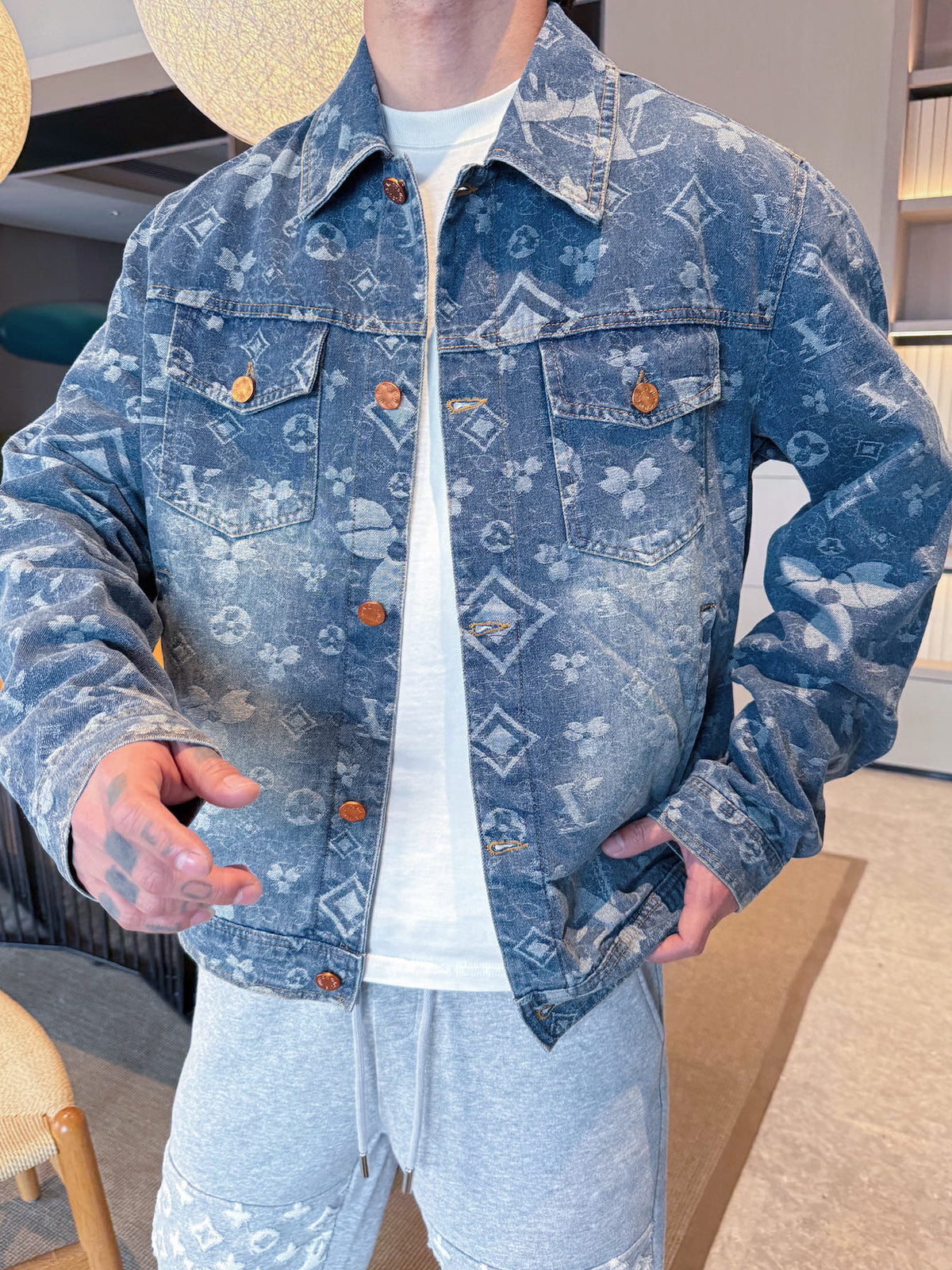 Premium Heavy-Duty Denim Jacket | Durable, Stylish & Built to Last-46