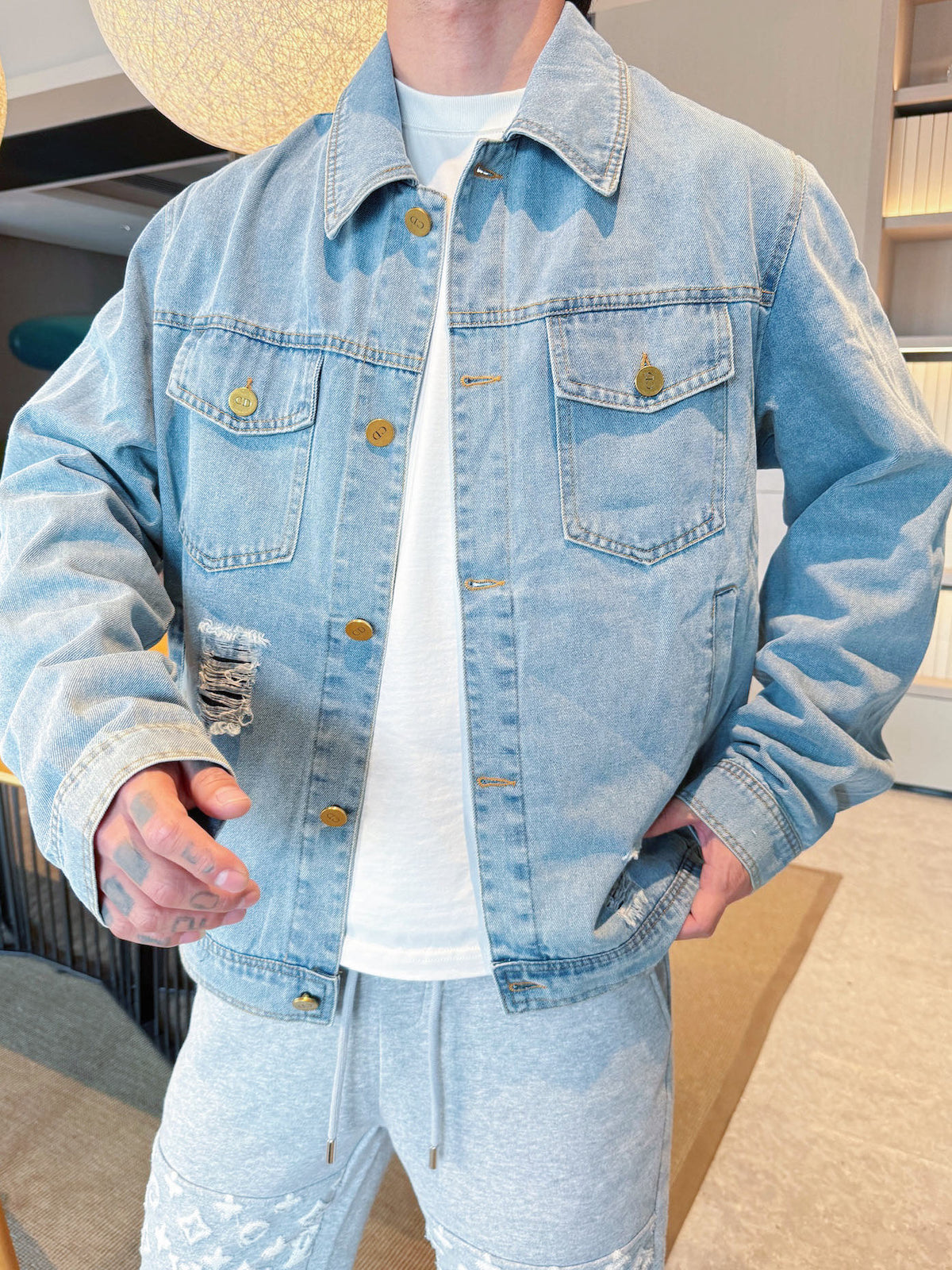 Premium Heavy-Duty Denim Jacket | Durable, Stylish & Built to Last-53