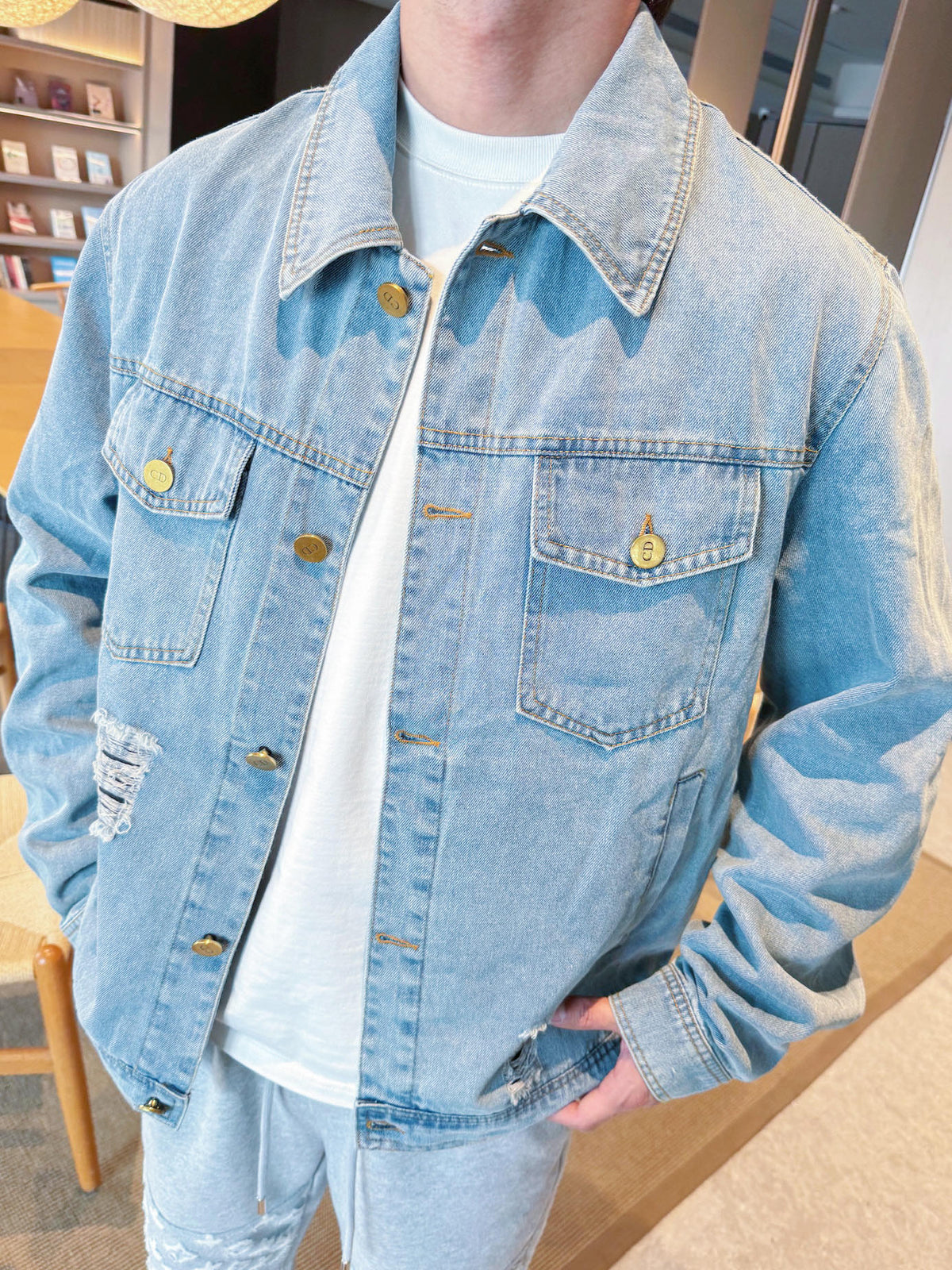 Premium Heavy-Duty Denim Jacket | Durable, Stylish & Built to Last-53