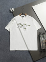 Embroidered Cotton T-Shirt |Premium Quality-3