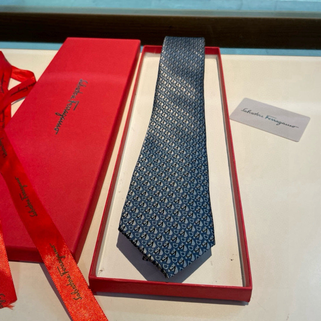 Handcrafted Jacquard Tie-17