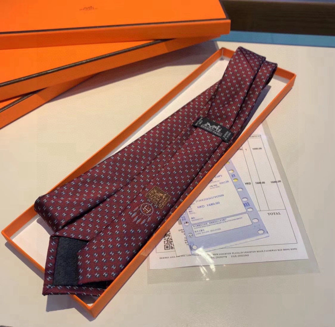 Handcrafted Jacquard Tie-20