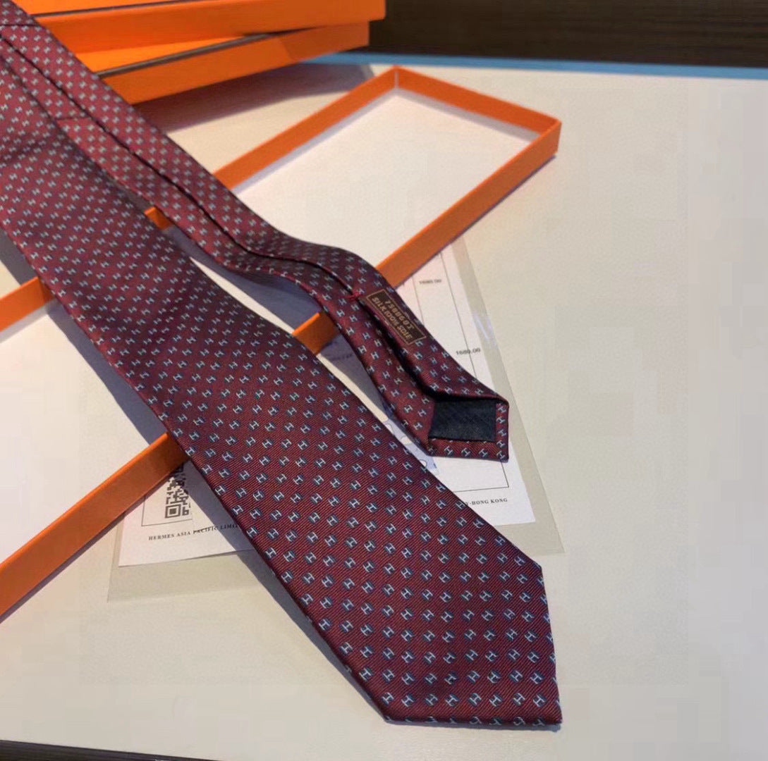 Handcrafted Jacquard Tie-20
