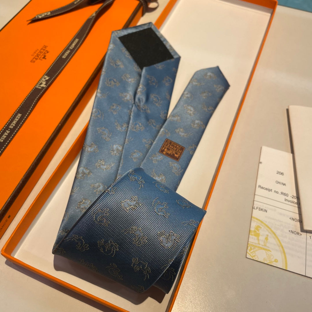 Handcrafted Jacquard Tie-23