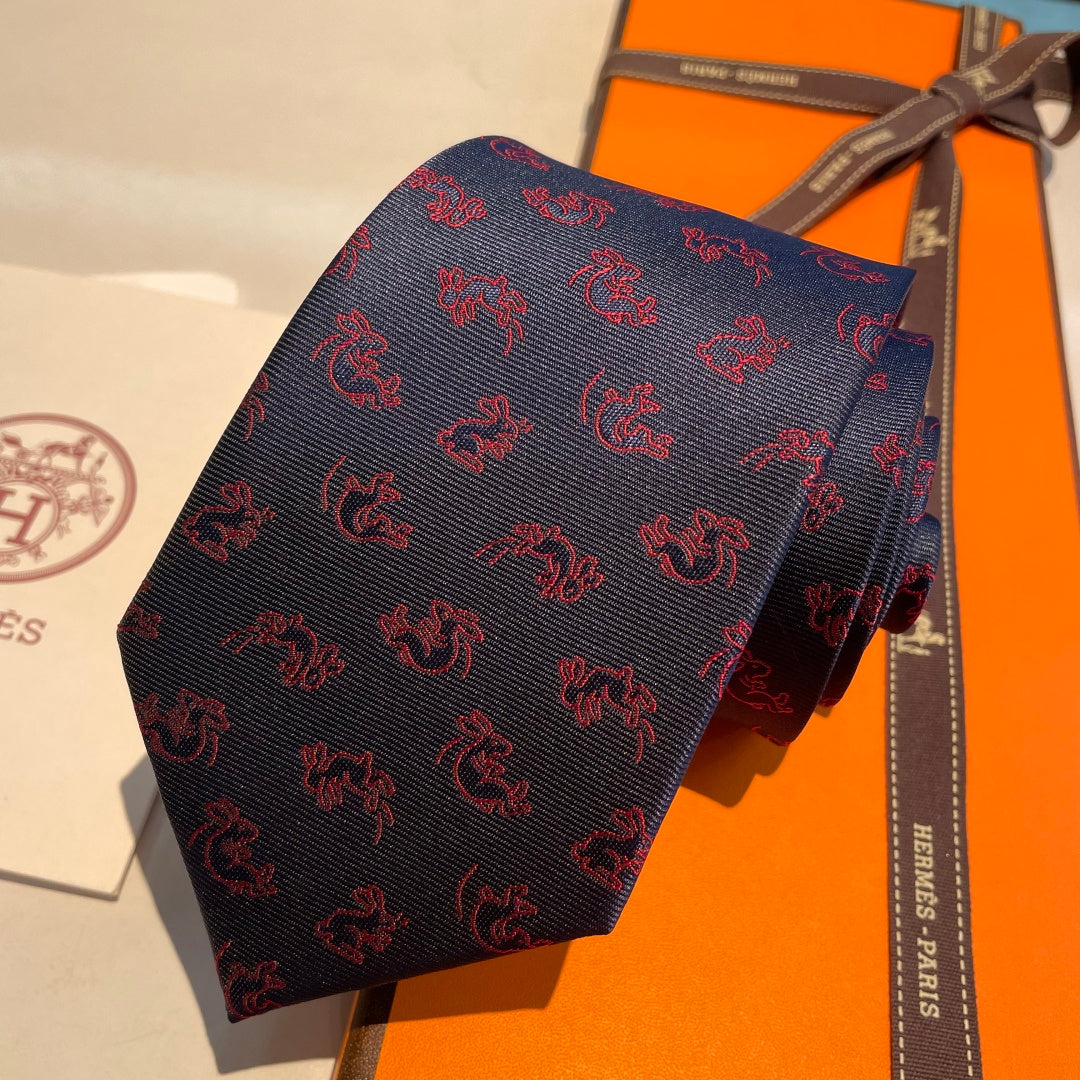 Handcrafted Jacquard Tie-24