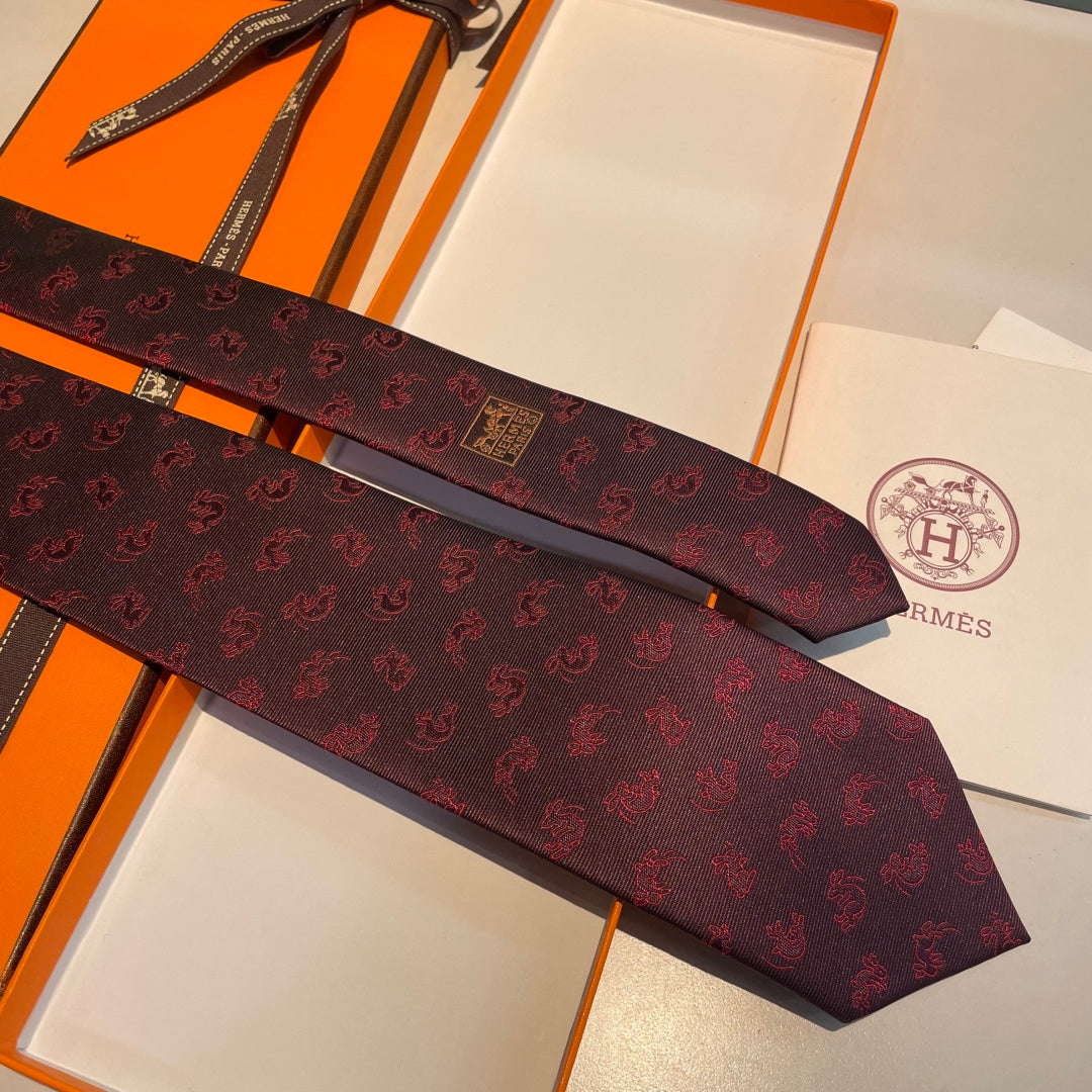 Handcrafted Jacquard Tie-25