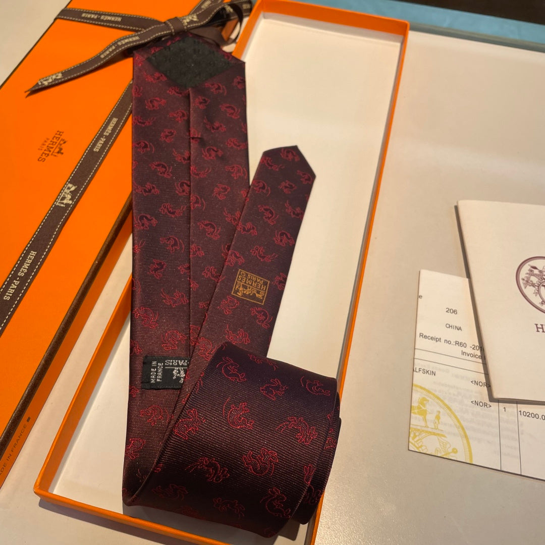 Handcrafted Jacquard Tie-25