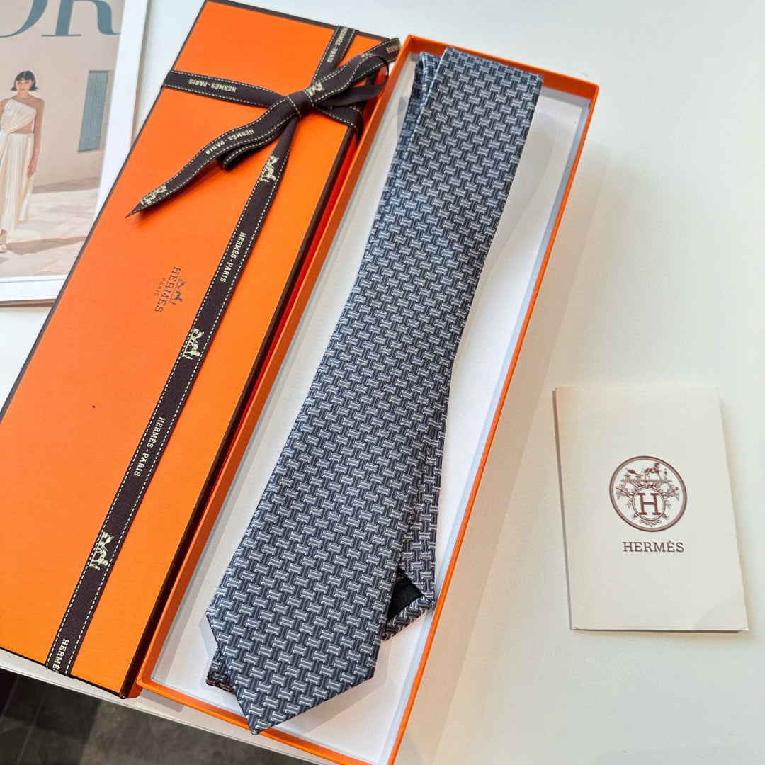 Handcrafted Jacquard Tie-28